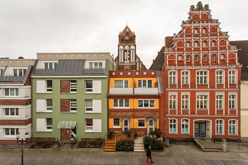 H&H Apartments Im Herzen Der Stadt Teilweise Mit Balkon Ruhig Zentral Modern Mit Kueche Greifswald Kültér fotó